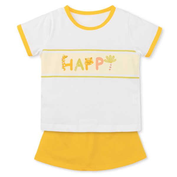 Bộ bé gái áo tay ngắn chân váy Animo easy (1-4Y) TX0625023