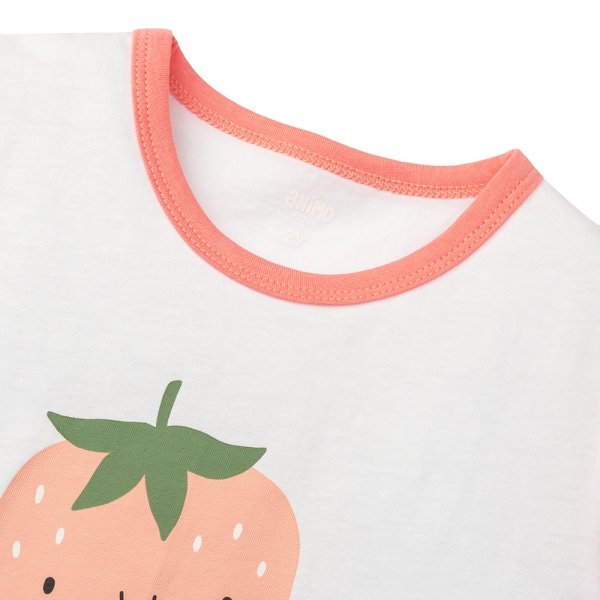 Bộ bé gái áo sát nách quần ngắn Animo easy (1-4Y) LU0625014