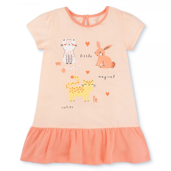 Đầm bé gái tay ngắn Animo easy (1-4Y) LU0625020