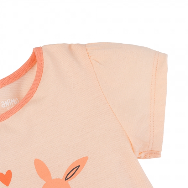 Đầm bé gái tay ngắn Animo easy (1-4Y) LU0625020