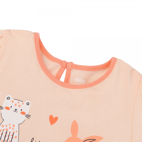 Đầm bé gái tay ngắn Animo easy (1-4Y) LU0625020