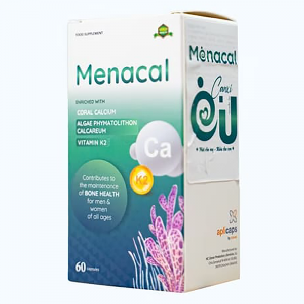 Thực phẩm bảo vệ sức khỏe Menacal