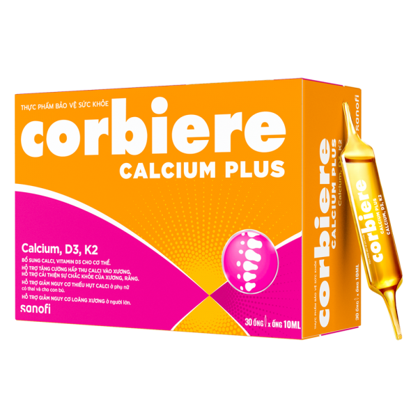 Thực phẩm bảo vệ sức khỏe Corbiere Calcium Plus