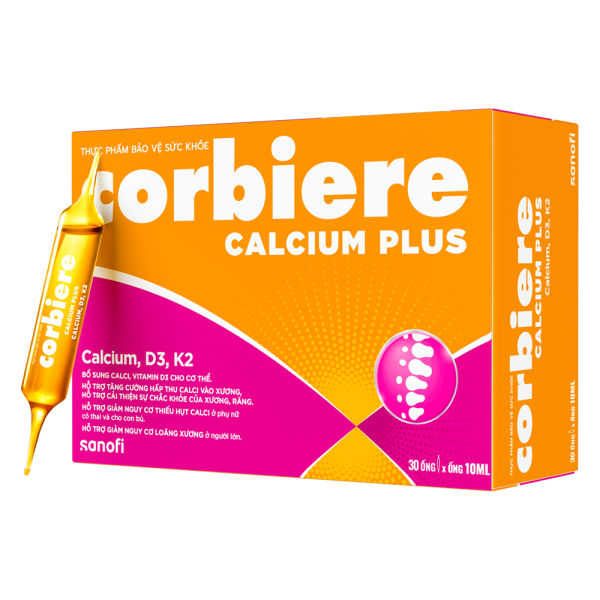 Thực phẩm bảo vệ sức khỏe Corbiere Calcium Plus