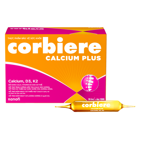 Thực phẩm bảo vệ sức khỏe Corbiere Calcium Plus