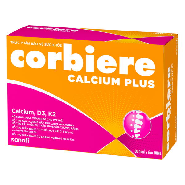 Thực phẩm bảo vệ sức khỏe Corbiere Calcium Plus