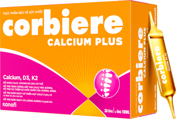 Thực phẩm bảo vệ sức khỏe Corbiere Calcium Plus