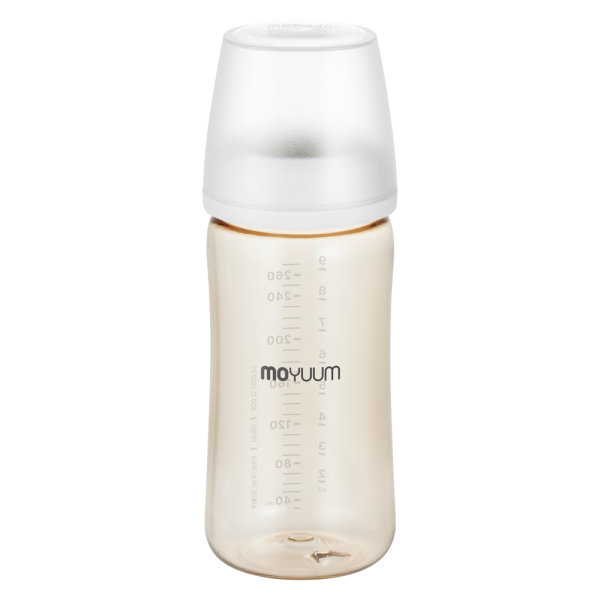 Bình sữa Moyuum thế hệ 3 PPSU 270ml (Beige, mẫu mới)
