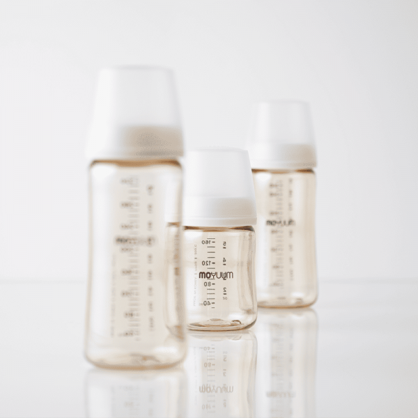Bình sữa Moyuum thế hệ 3 PPSU 270ml (Beige, mẫu mới)