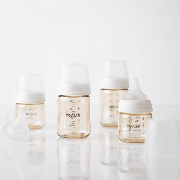 Bình sữa Moyuum thế hệ 3 PPSU 270ml (Beige, mẫu mới)