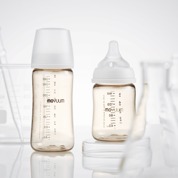 Bình sữa Moyuum thế hệ 3 PPSU 270ml (Beige, mẫu mới)