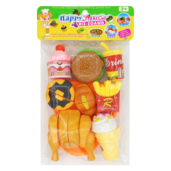 Đồ chơi cắt thức ăn nhanh YN623952 C502