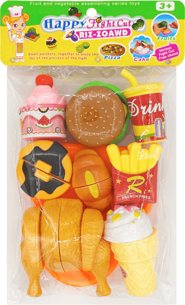 Đồ chơi cắt thức ăn nhanh YN623952 C502