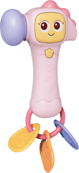 Đồ chơi phát nhạc búa đập đeo kính râm siêu ngầu có nhạc HW24137329-P C504 (Hồng)