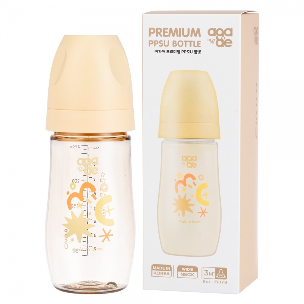 Bình sữa PPSU Aga-ae cao cấp 270ml (nắng mai)