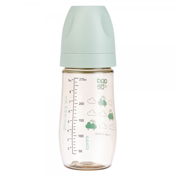 Bình sữa PPSU Aga-ae cao cấp 270ml (mây xanh)