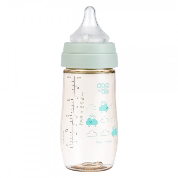 Bình sữa PPSU Aga-ae cao cấp 270ml (mây xanh)