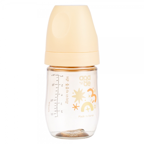 Combo 2 Bình sữa PPSU Aga-ae cao cấp 180ml (nắng mai)