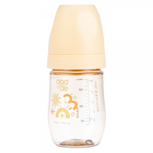 Combo 2 Bình sữa PPSU Aga-ae cao cấp 180ml (nắng mai)