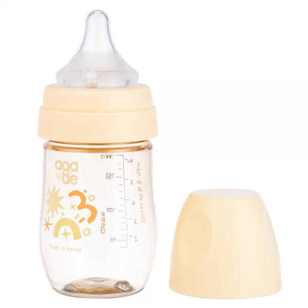 Combo 2 Bình sữa PPSU Aga-ae cao cấp 180ml (nắng mai)