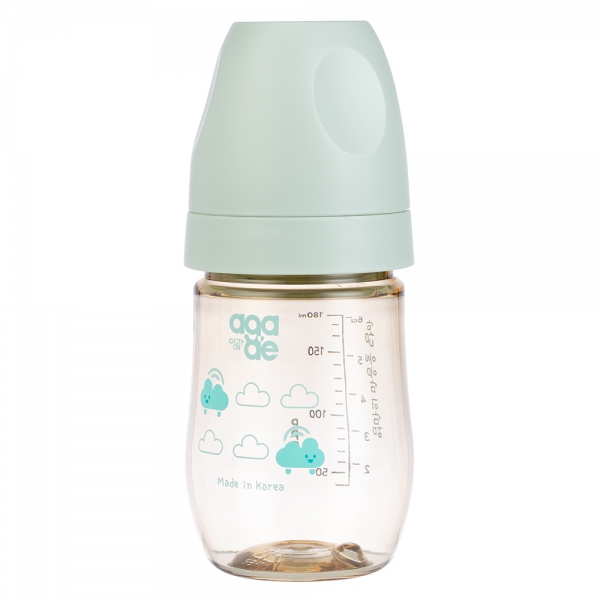 Combo 2 Bình sữa PPSU Aga-ae cao cấp 180ml (mây xanh)