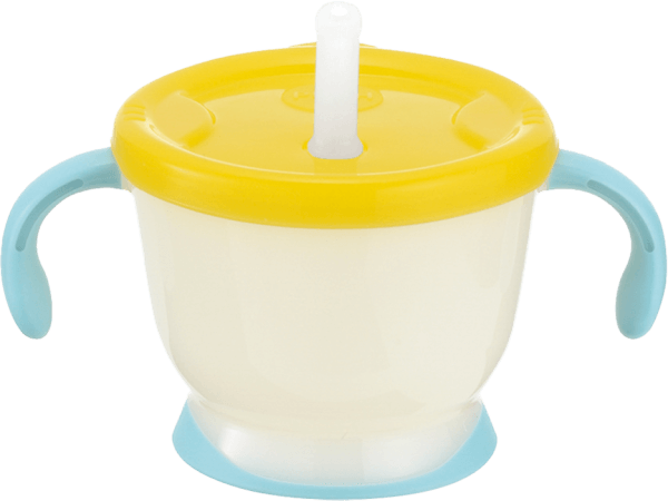 Cốc tập uống 3 giai đoạn Richell 150ml (tay xanh lam, 2CU422012)