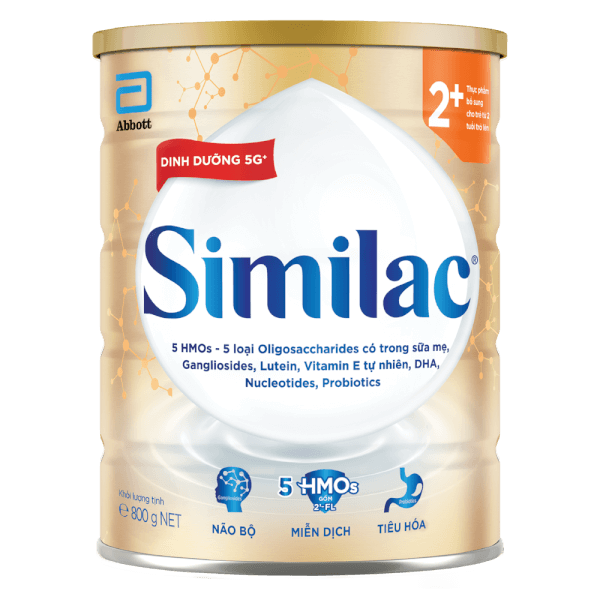 Combo 2 Sữa Similac 5G số 4 900g (2-6 tuổi)