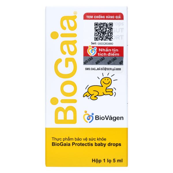 Thực phẩm bảo vệ sức khỏe BioGaia Protectis baby drops
