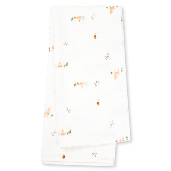 Khăn gạc tắm sợi tre 2 lớp Animo T2304_NBA006 (90x90cm,1 cái) (giao màu ngẫu nhiên)