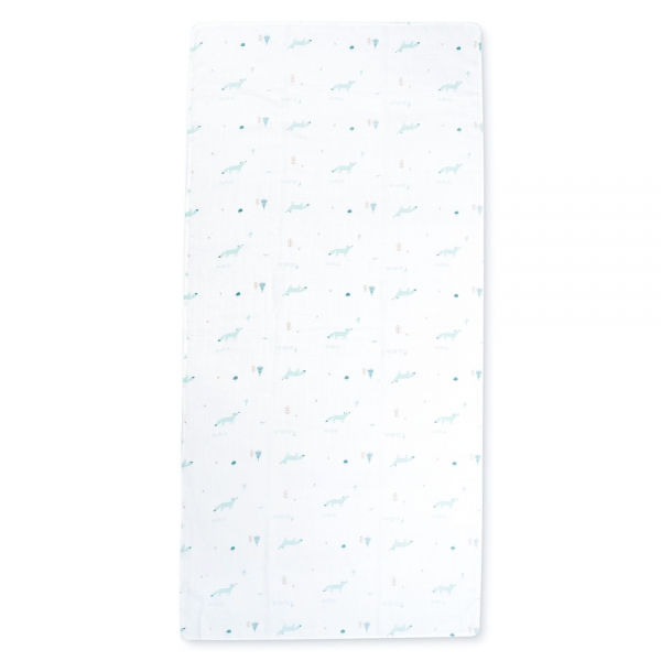 Khăn gạc tắm sợi tre 2 lớp Animo T2304_NBA005 (60x120cm,1 cái) (giao màu ngẫu nhiên)