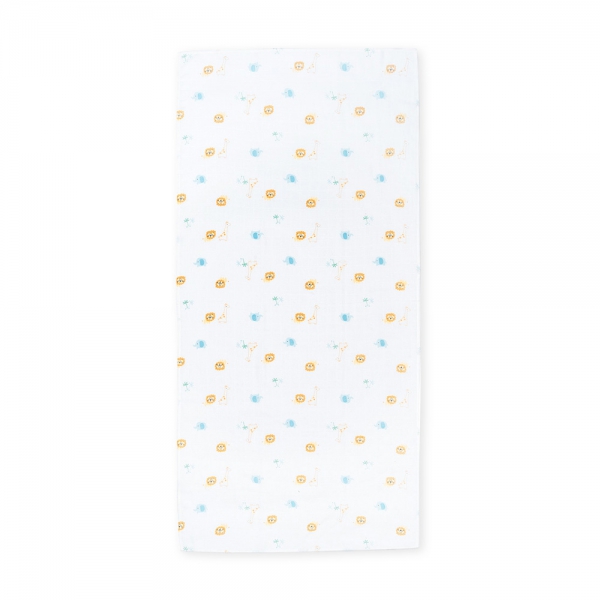 Khăn gạc tắm sợi tre 2 lớp Animo T2304_NBA005 (60x120cm,1 cái) (giao màu ngẫu nhiên)