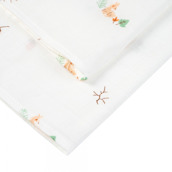 Khăn gạc tắm sợi tre 2 lớp Animo T2304_NBA005 (60x120cm,1 cái) (giao màu ngẫu nhiên)