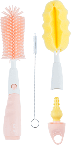 Bộ cọ rửa bình sữa và núm ty Aga-ae (4 chi tiết)