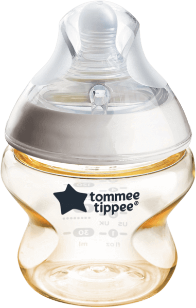 Bình Sữa PPSU Ty Siêu Mềm Tự Nhiên Tommee Tippee Natural Start 150ml, Núm Ty Đi Kèm 0-3 Tháng