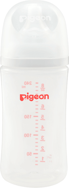 Bình Sữa Pigeon PP Softouch Baby-Friendly World 240ml (M)