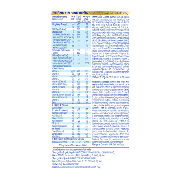 Sữa Alphagen Premium Formulation Total Care Follow-up Formula 800g (12-24 tháng)