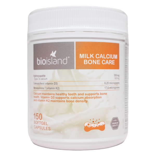 Thực phẩm bảo vệ sức khỏe BioIsland Milk Calcium Bone Care