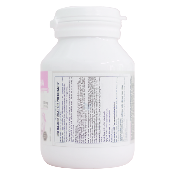 Thực phẩm bảo vệ sức khỏe BioIsland DHA For Pregnancy