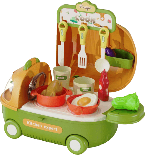 Xe ô tô 2in1 mô phỏng nhà bếp kèm phụ kiện CY632396 C503