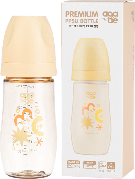 Bình sữa PPSU Aga-ae cao cấp 270ml (nắng mai)