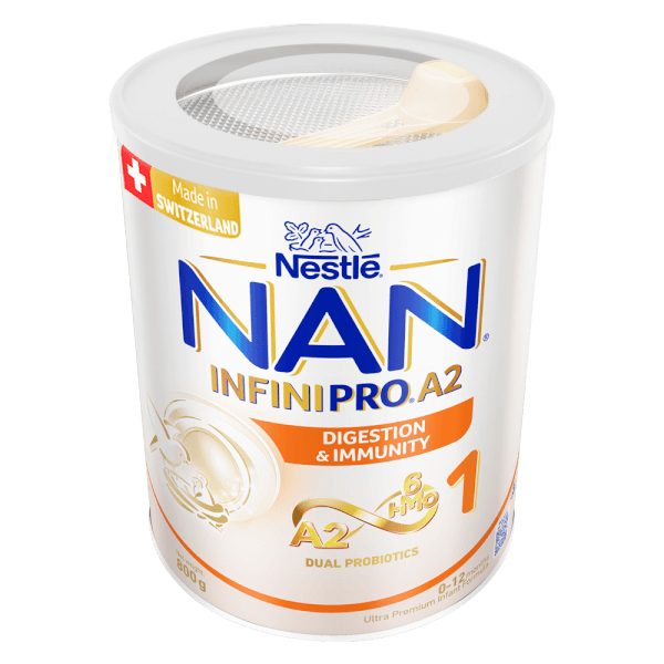 Sữa Nestlé NAN INFINIPRO A2 số 1 800g (6HMO) (0-1 tuổi)