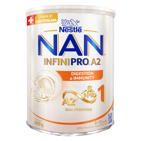 Sữa Nestlé NAN INFINIPRO A2 số 1 400g (6HMO) (0-1 tuổi)