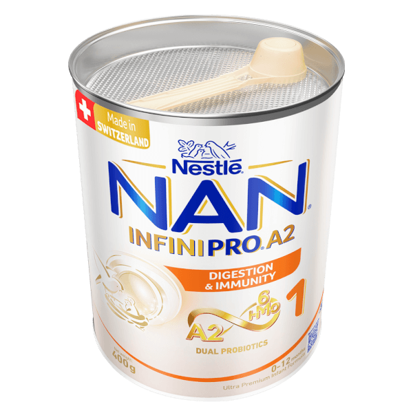 Sữa Nestlé NAN INFINIPRO A2 số 1 400g (6HMO) (0-1 tuổi)