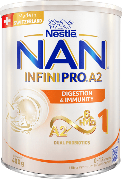 Sữa Nestlé NAN INFINIPRO A2 số 1 400g (6HMO) (0-1 tuổi)