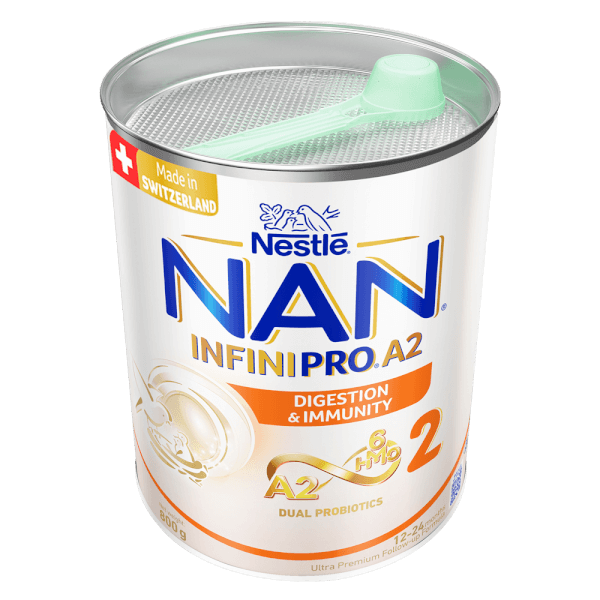 Sữa Nestlé NAN INFINIPRO A2 số 2 800g (6HMO) (1-2 tuổi)