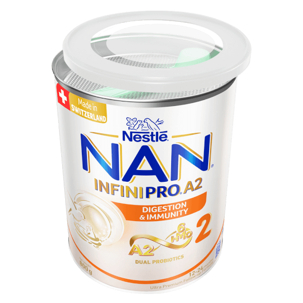 Sữa Nestlé NAN INFINIPRO A2 số 2 800g (6HMO) (1-2 tuổi)
