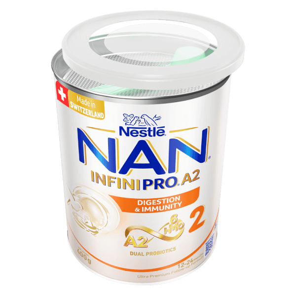 Sữa Nestlé NAN INFINIPRO A2 số 2 400g (6HMO) (1-2 tuổi)