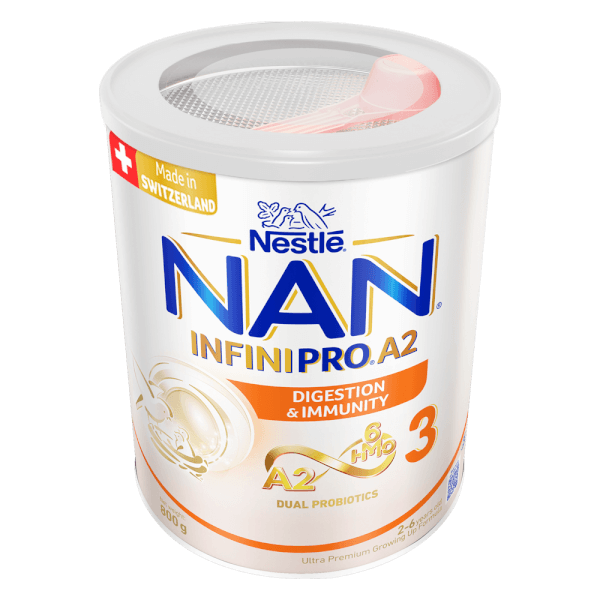 Sữa Nestlé NAN INFINIPRO A2 số 3 800g (6HMO) (2-6 tuổi)