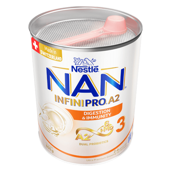 Sữa Nestlé NAN INFINIPRO A2 số 3 800g (6HMO) (2-6 tuổi)