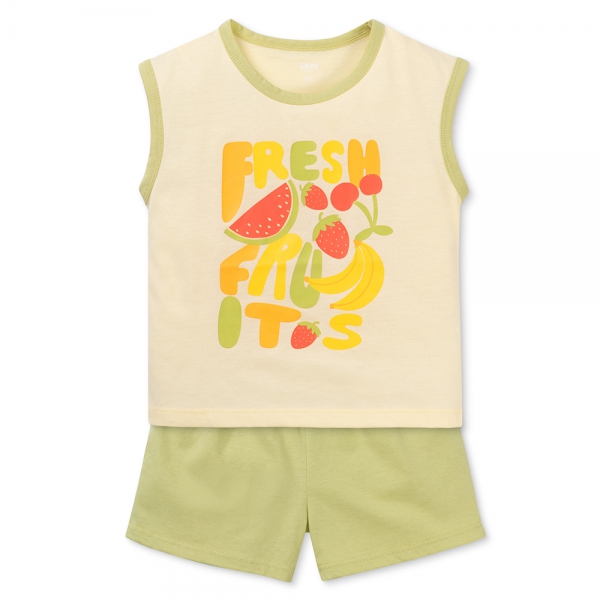 Bộ bé gái áo sát nách quần ngắn Animo easy (1-4Y) TX0625029